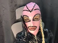 ASMR máscara de látex real