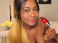 Dulce piruleta para chupar